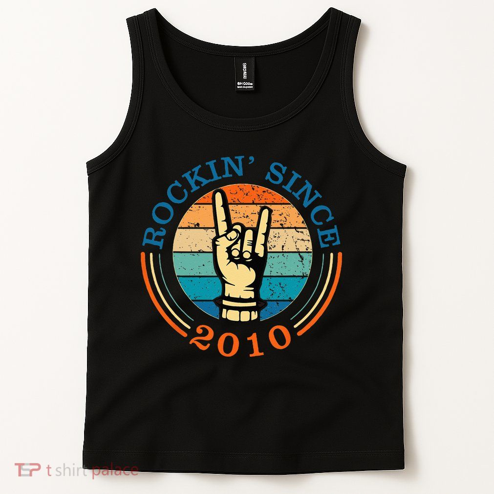 Rockin Since 2010 For Classic Rock Music Tank Top