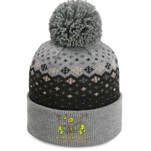 Radiation Skeleton The Baniff Cuffed Pom Beanie