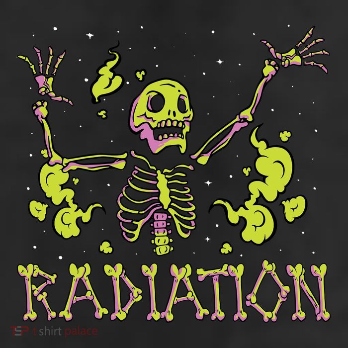 Radiation Skeleton 11oz C Handle Ceramic Mug