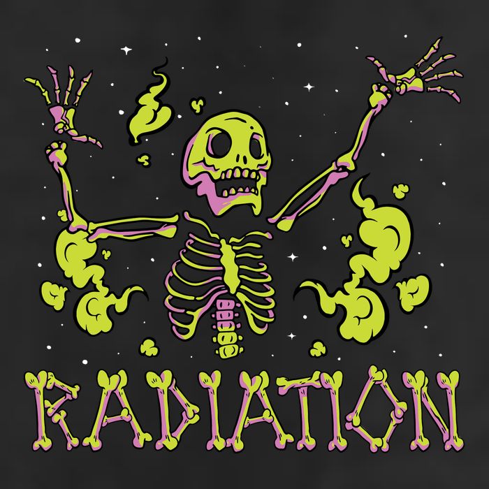Radiation Skeleton Beanie