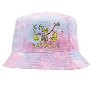 Radiation Skeleton Tie-Dyed Bucket Hat