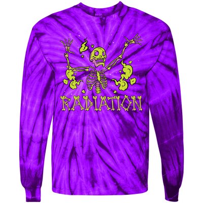 Radiation Skeleton Tie-Dye Long Sleeve Shirt