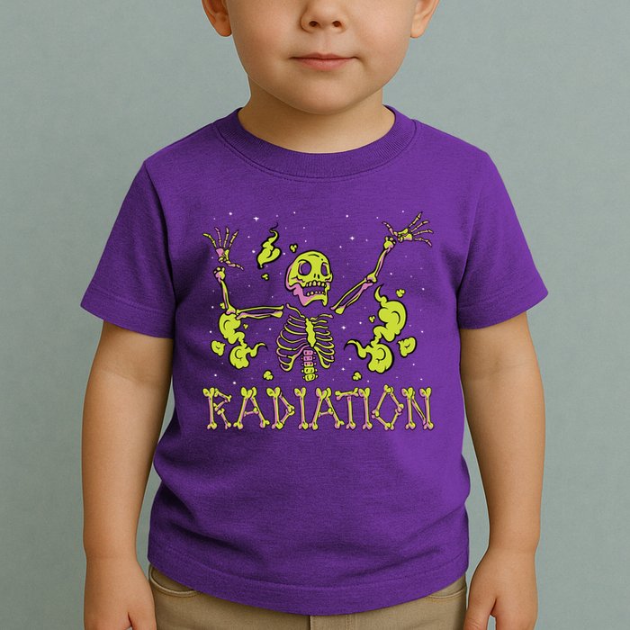 Radiation Skeleton Toddler T-Shirt