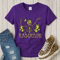 Radiation Skeleton Womens T-Shirt