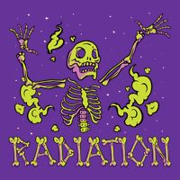 Radiation Skeleton Womens T-Shirt