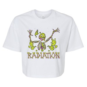 Radiation Skeleton Bella+Canvas Jersey Crop Tee