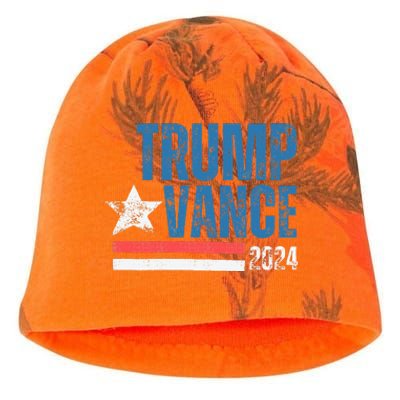 Retro Stripe 45 Trump Jd 2024 Vance Donald Trump 47 Gifts Kati - Camo Knit Beanie