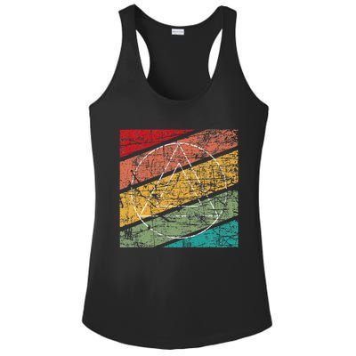 Retro Sobriety Anniversary Sober Aa Na Recovery Ladies PosiCharge Competitor Racerback Tank