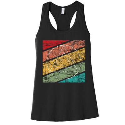 Retro Sobriety Anniversary Sober Aa Na Recovery Women's Racerback Tank