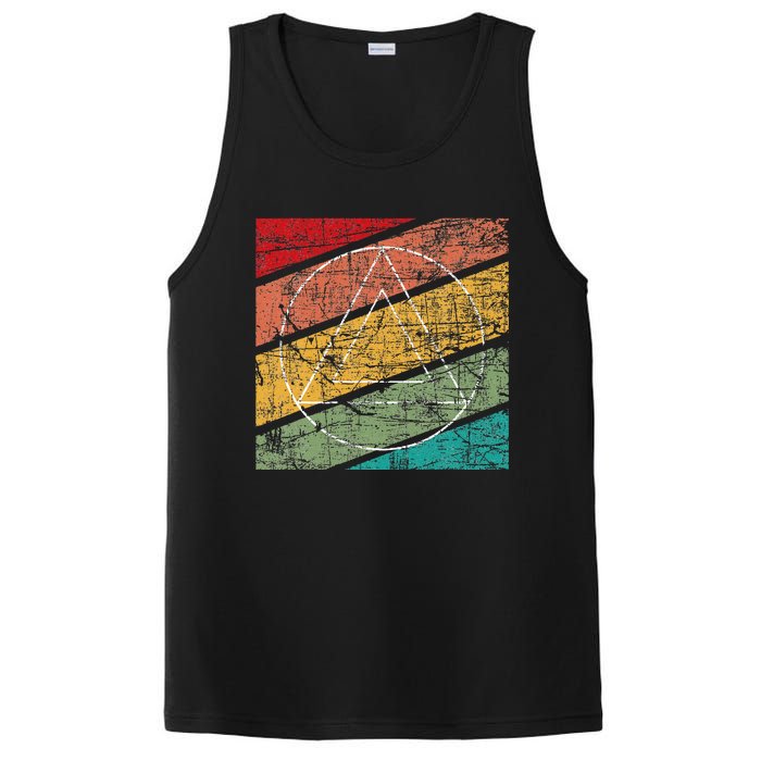 Retro Sobriety Anniversary Sober Aa Na Recovery PosiCharge Competitor Tank