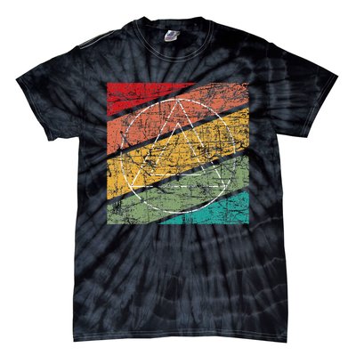 Retro Sobriety Anniversary Sober Aa Na Recovery Tie-Dye T-Shirt