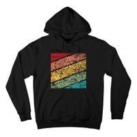 Retro Sobriety Anniversary Sober Aa Na Recovery Tall Hoodie