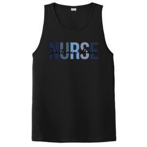 Retro Substance Abuse Nurse Print For Nursing Student PosiCharge Competitor Tank