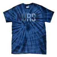 Retro Substance Abuse Nurse Print For Nursing Student Tie-Dye T-Shirt