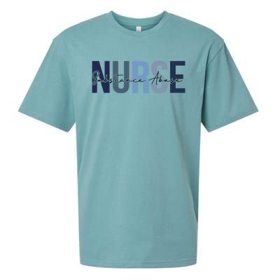 Retro Substance Abuse Nurse Print For Nursing Student Sueded Cloud Jersey T-Shirt