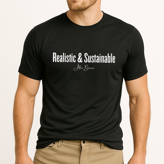 Realistic & Sustainable Alex Beevis Signature Gym Performance Shirt