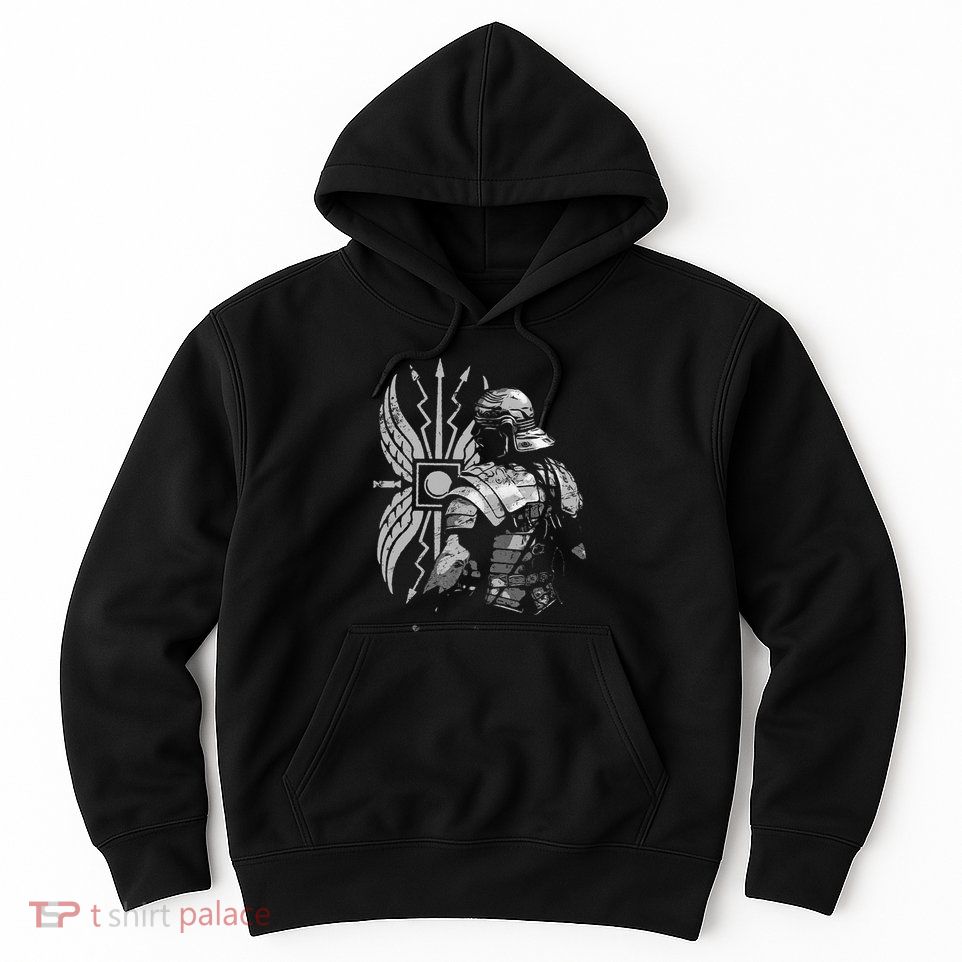 Roman Soldier Armor Imperial Gallic Scutum Ancient Rome Hoodie