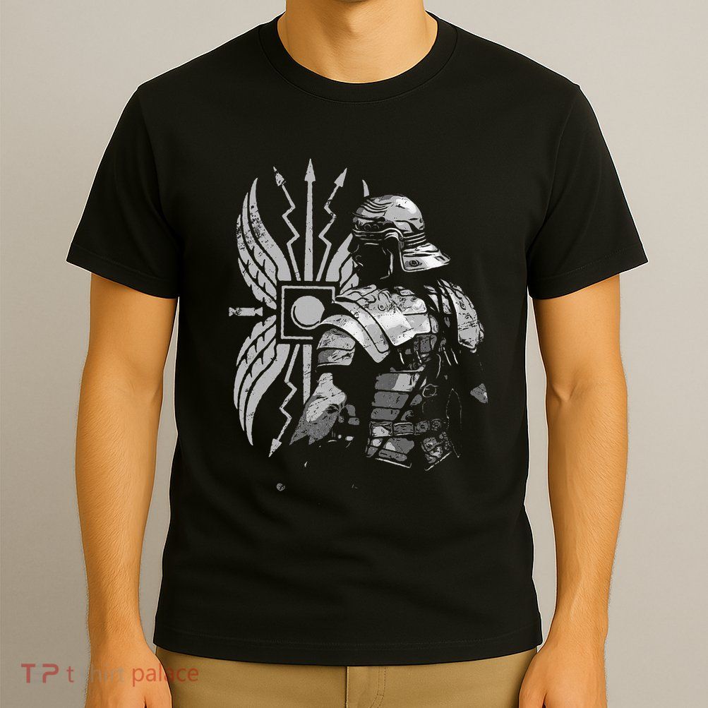Roman Soldier Armor Imperial Gallic Scutum Ancient Rome T-Shirt