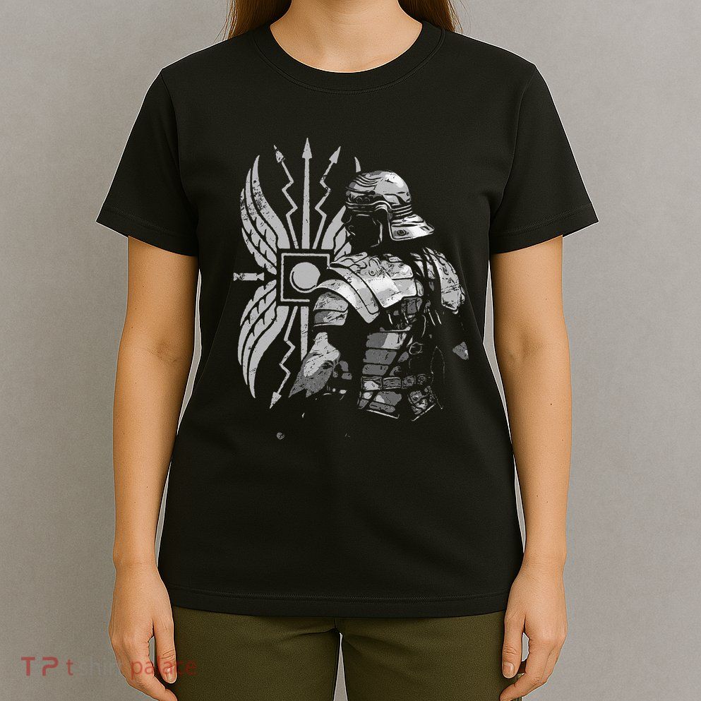 Roman Soldier Armor Imperial Gallic Scutum Ancient Rome T-Shirt