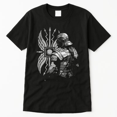Roman Soldier Armor Imperial Gallic Scutum Ancient Rome Tall T-Shirt