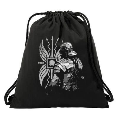 Roman Soldier Armor Imperial Gallic Scutum Ancient Rome Drawstring Bag