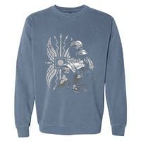 Roman Soldier Armor Imperial Gallic Scutum Ancient Rome Garment-Dyed Sweatshirt