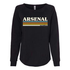 Retro Stripe Arsenal Womens California Wash Sweatshirt