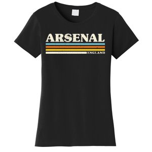 Retro Stripe Arsenal Women's T-Shirt