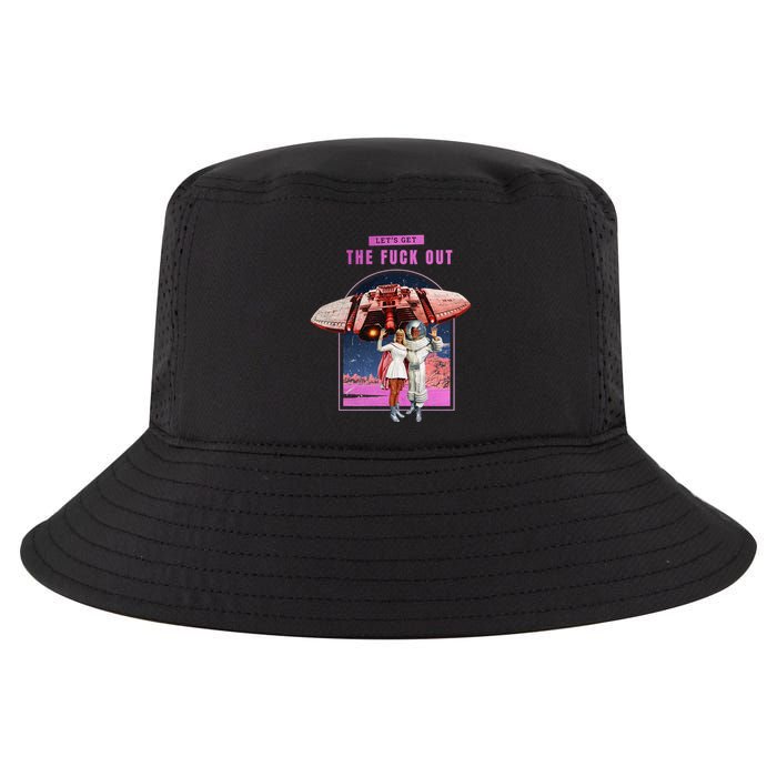 Retro Space Astronaut Couple Funny Cool Comfort Performance Bucket Hat