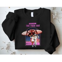 Retro Space Astronaut Couple Funny Sweatshirt