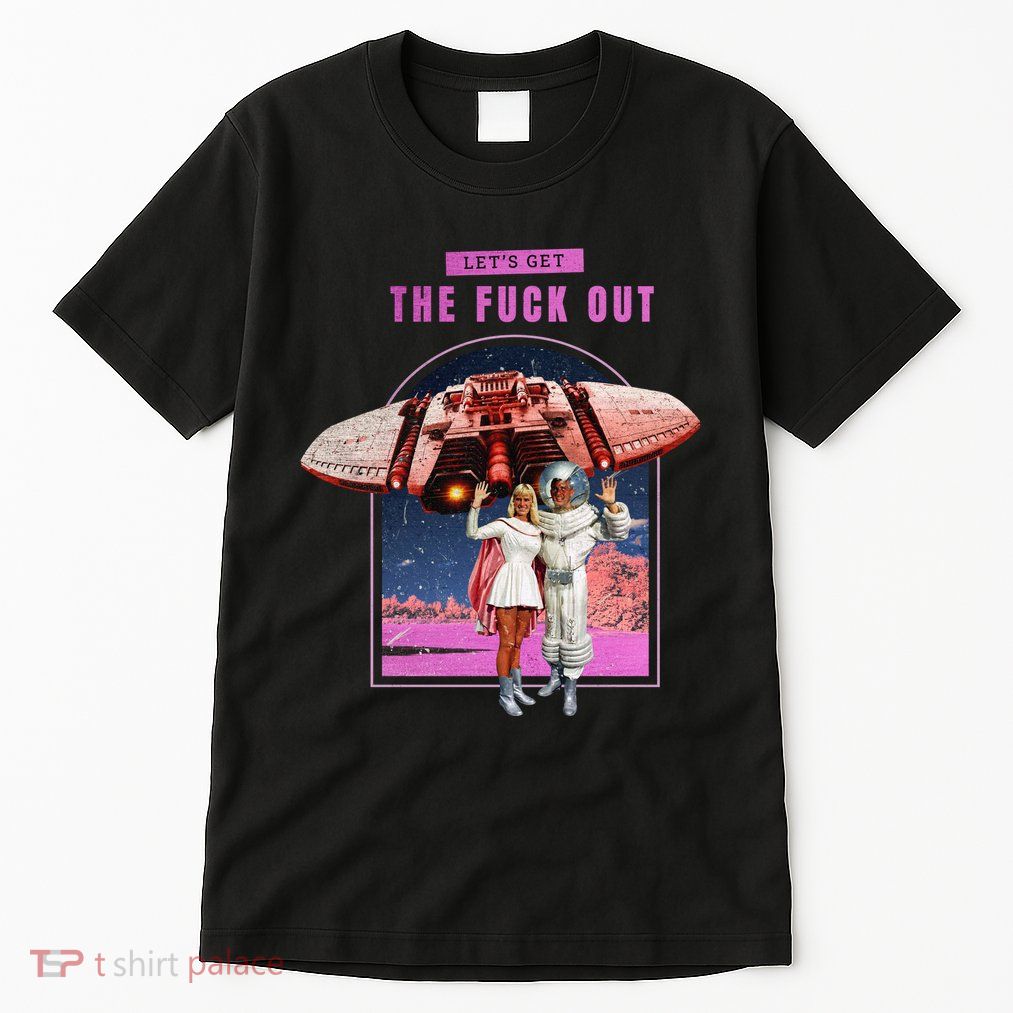 Retro Space Astronaut Couple Funny Tall T-Shirt