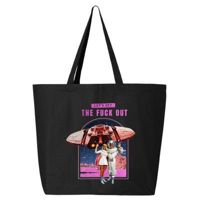 Retro Space Astronaut Couple Funny 25L Jumbo Tote