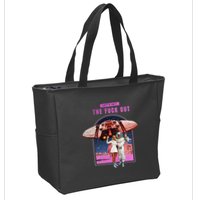 Retro Space Astronaut Couple Funny Zip Tote Bag
