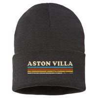 Retro Stripe Aston Villa Sustainable Knit Beanie