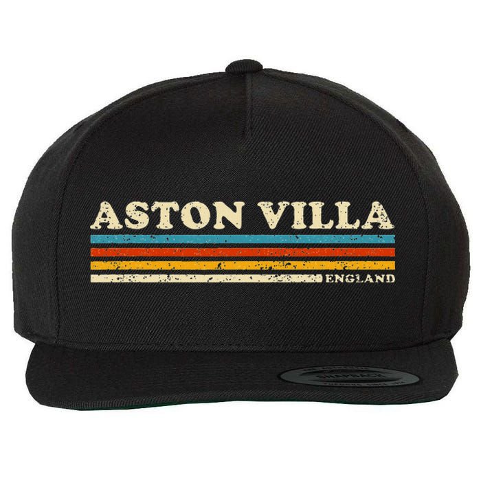 Retro Stripe Aston Villa Wool Snapback Cap