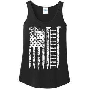 Railroad Spike American Flag Train Gift For Railway Workers Ladies Essential Tank