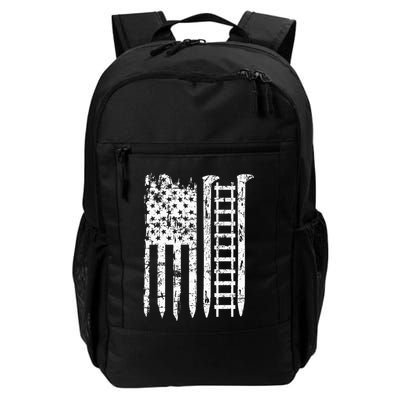 Railroad Spike American Flag Train Gift For Railway Workers Backpack