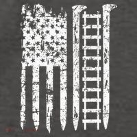 Railroad Spike American Flag Train Gift For Railway Workers Vector Backpack