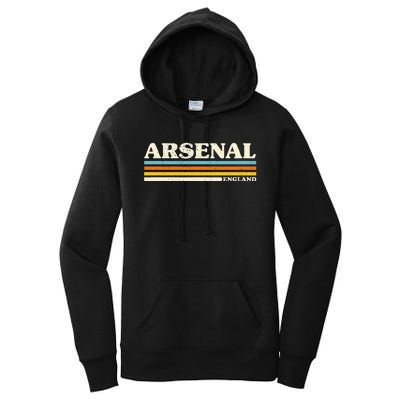 Retro Stripe Arsenal Women's Pullover Hoodie