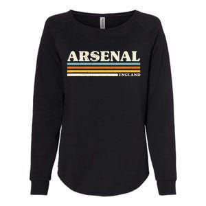 Retro Stripe Arsenal Womens California Wash Sweatshirt