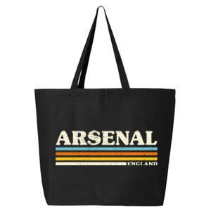 Retro Stripe Arsenal 25L Jumbo Tote