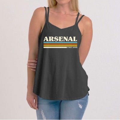 Retro Stripe Arsenal Women's Strappy Tank