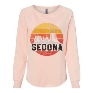 Retro Sedona Arizona Family Vacation Red Rocks Gift Premium Womens California Wash Sweatshirt