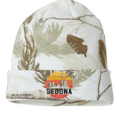 Retro Sedona Arizona Family Vacation Red Rocks Gift Premium Kati Licensed 12" Camo Beanie