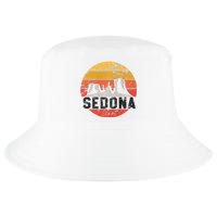 Retro Sedona Arizona Family Vacation Red Rocks Gift Premium Cool Comfort Performance Bucket Hat