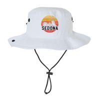 Retro Sedona Arizona Family Vacation Red Rocks Gift Premium Legacy Cool Fit Booney Bucket Hat