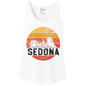 Retro Sedona Arizona Family Vacation Red Rocks Gift Premium Ladies Essential Tank