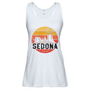 Retro Sedona Arizona Family Vacation Red Rocks Gift Premium Ladies Essential Flowy Tank