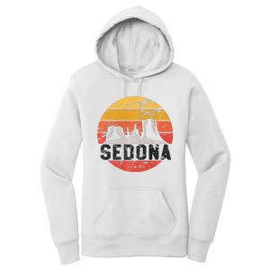 Retro Sedona Arizona Family Vacation Red Rocks Gift Premium Women's Pullover Hoodie