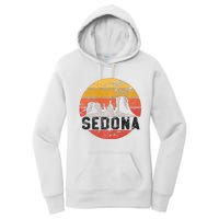 Retro Sedona Arizona Family Vacation Red Rocks Gift Premium Women's Pullover Hoodie